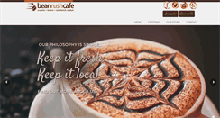 Desktop Screenshot of beanrushcafe.com